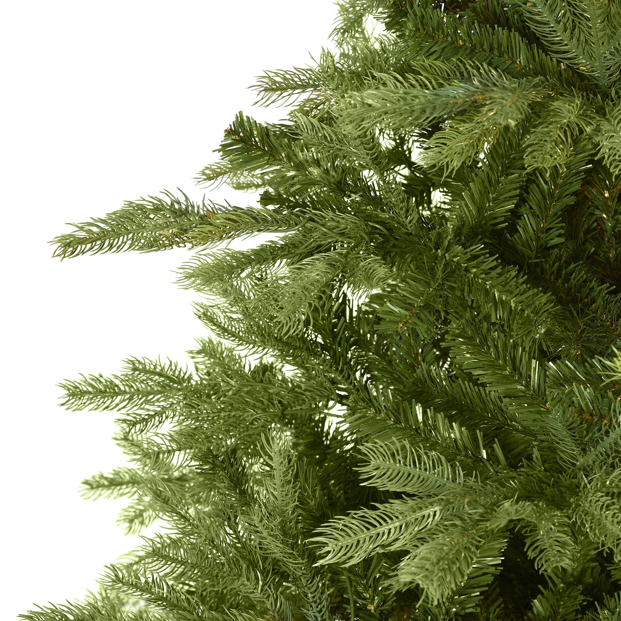 8ft. Unlit North Carolina Spruce Artificial Christmas Tree